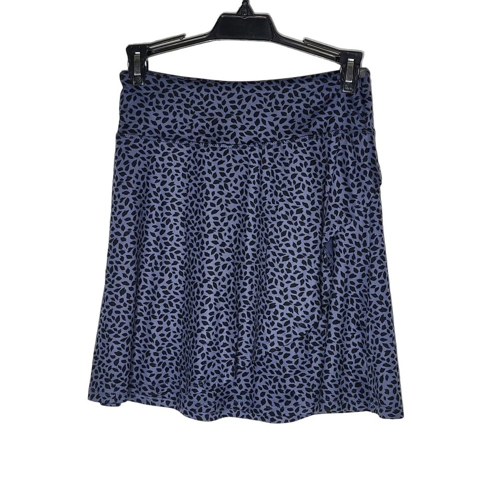 Eddie Bauer Women's Animal Print Faux‎ Wrap Kacey Skirt Size XS Preppy